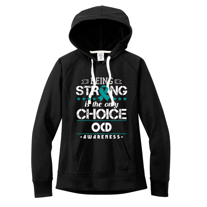 Obsessive Compulsive Disorder Gift Ocd Awareness Funny Gift Women's Fleece Hoodie