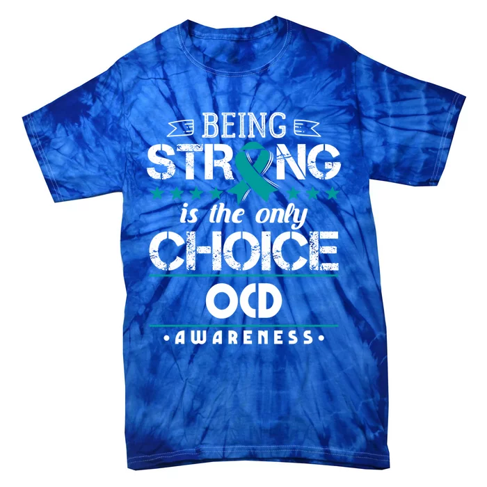 Obsessive Compulsive Disorder Gift Ocd Awareness Funny Gift Tie-Dye T-Shirt