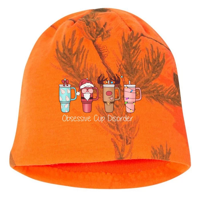 Obsessive Cup Disorder Cute Christmas Funny Kati - Camo Knit Beanie