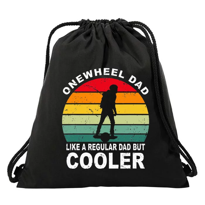 Onewheel Cool Dad One Wheel Drawstring Bag