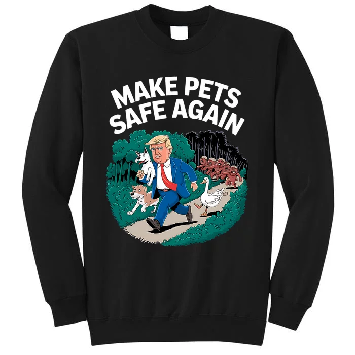 Ohio Cats Dogs Goose 2024 Debate Make Pets Safe Again Sweatshirt