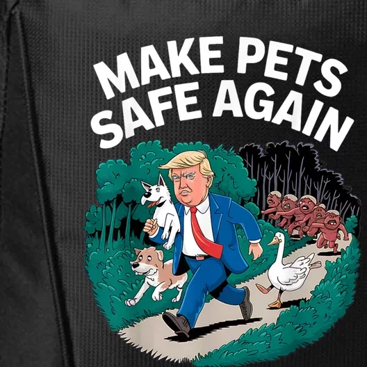 Ohio Cats Dogs Goose 2024 Debate Make Pets Safe Again City Backpack