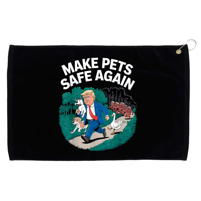 Ohio Cats Dogs Goose 2024 Debate Make Pets Safe Again Grommeted Golf Towel