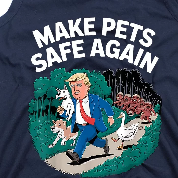 Ohio Cats Dogs Goose 2024 Debate Make Pets Safe Again Tank Top