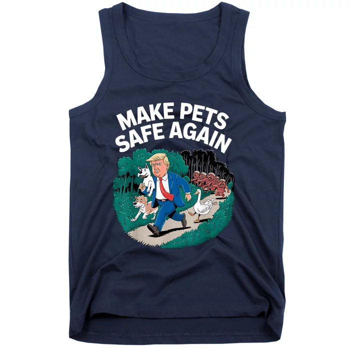 Ohio Cats Dogs Goose 2024 Debate Make Pets Safe Again Tank Top