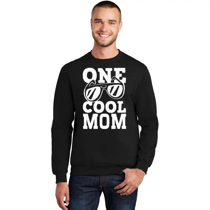 One Cool Dude 1st Birthday One Cool Mom Family Matching Sweatshirt