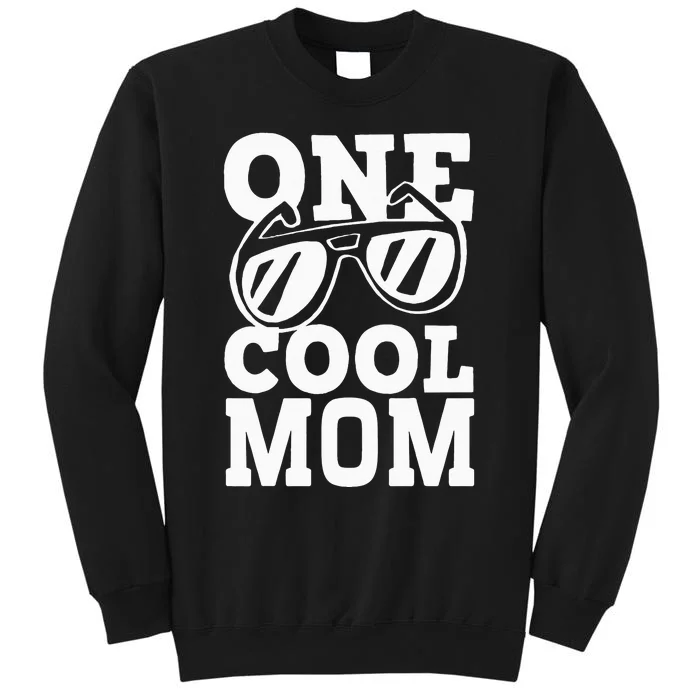 One Cool Dude 1st Birthday One Cool Mom Family Matching Sweatshirt