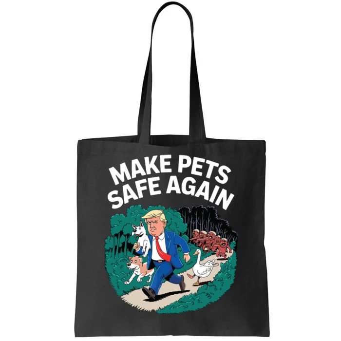 Ohio Cats Dogs Goose 2024 Debate Make Pets Safe Again Tote Bag