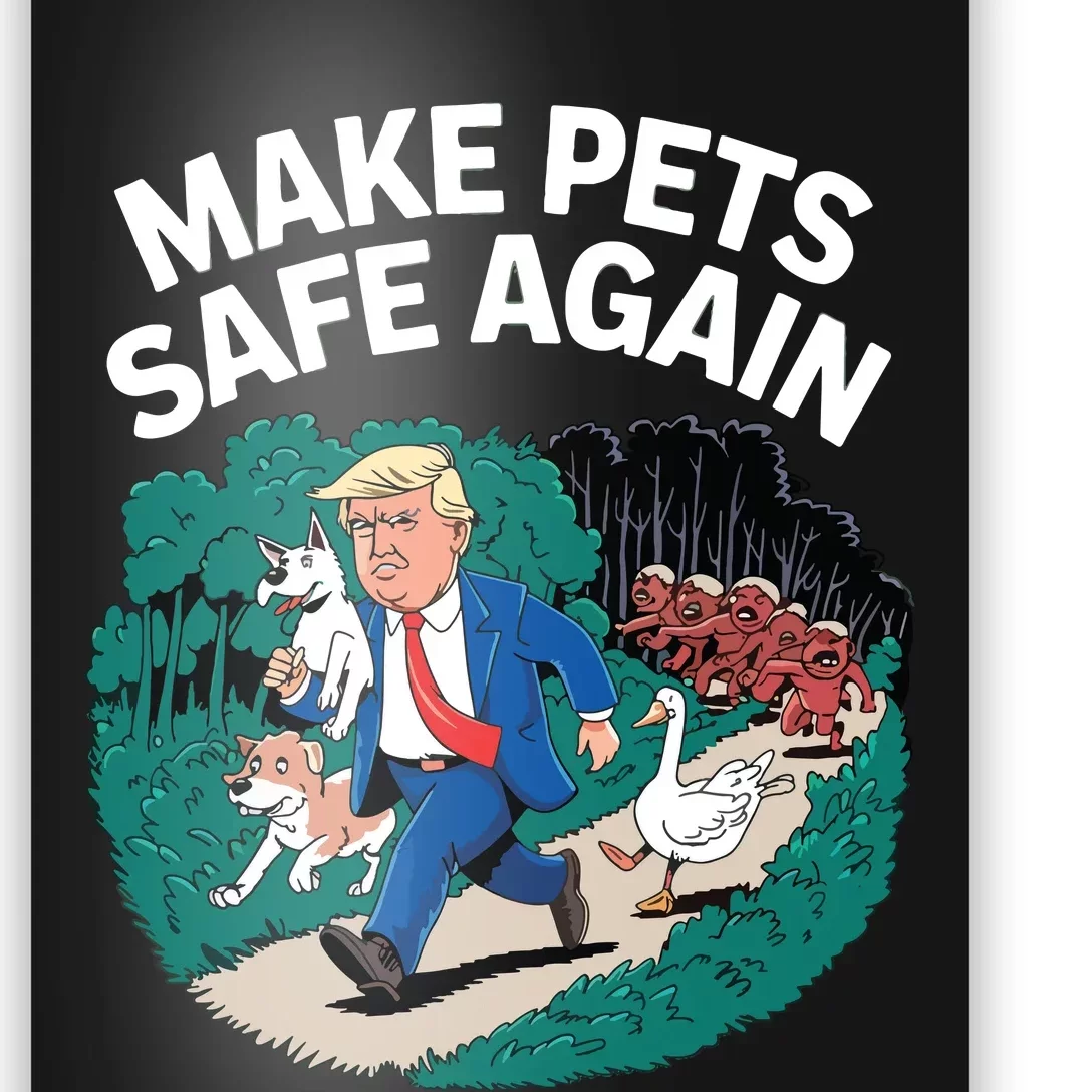 Ohio Cats Dogs Goose 2024 Debate Make Pets Safe Again Poster