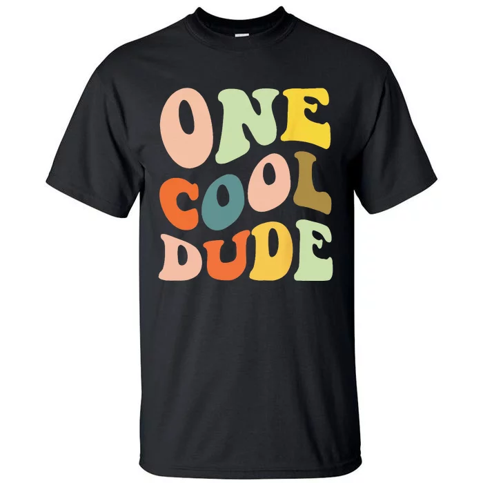 One Cool Dude 1st Birthday Tall T-Shirt