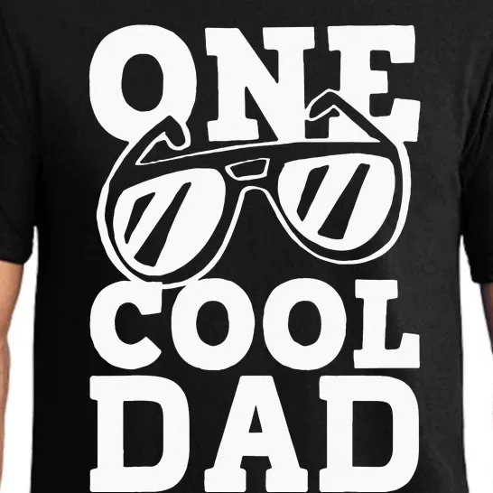 One Cool Dude 1st Birthday One Cool Dad Family Matching Pajama Set