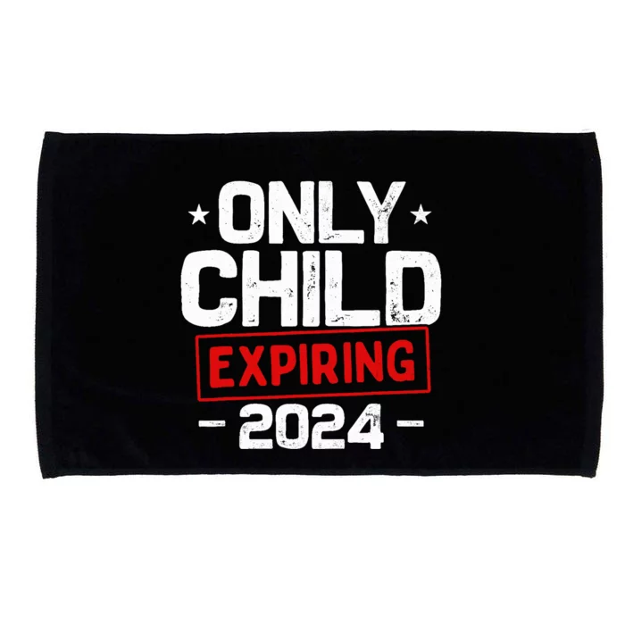 Only Child Expiring 2024 For New Big Brother Or Sister Microfiber Hand Towel