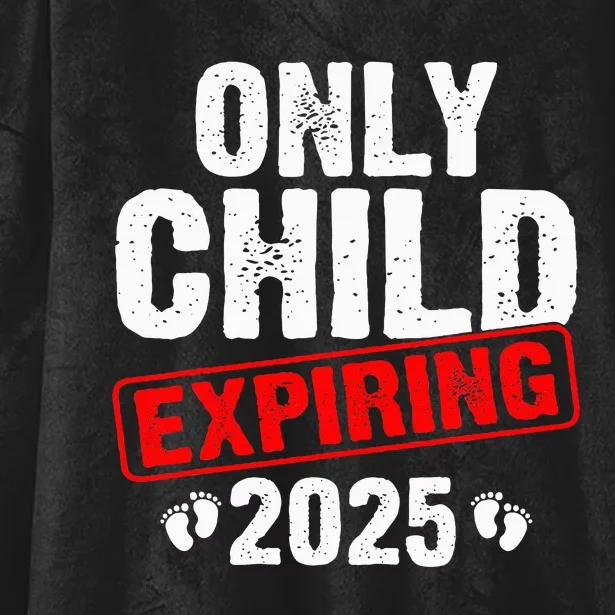 Only Child Expiring 2025 Big Brother Promoted To Big Bro Hooded Wearable Blanket