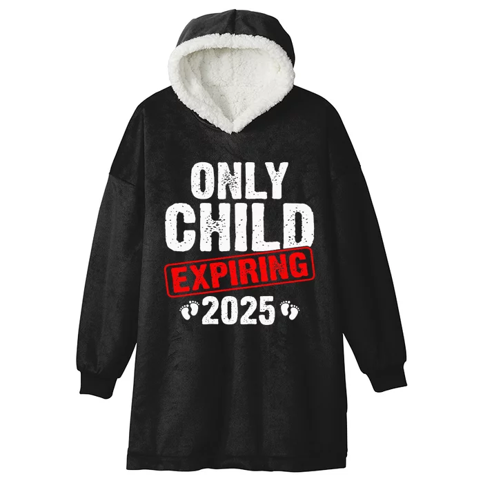 Only Child Expiring 2025 Big Brother Promoted To Big Bro Hooded Wearable Blanket