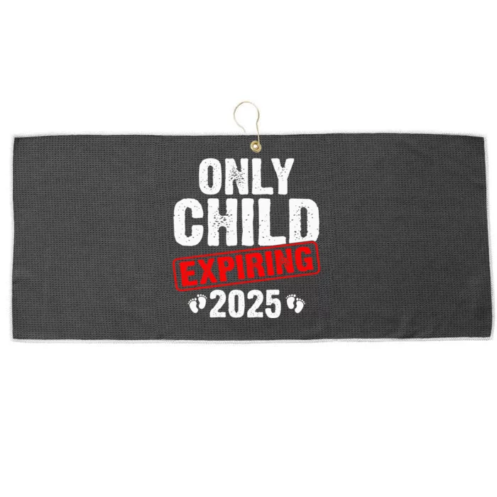 Only Child Expiring 2025 Big Brother Promoted To Big Bro Large Microfiber Waffle Golf Towel