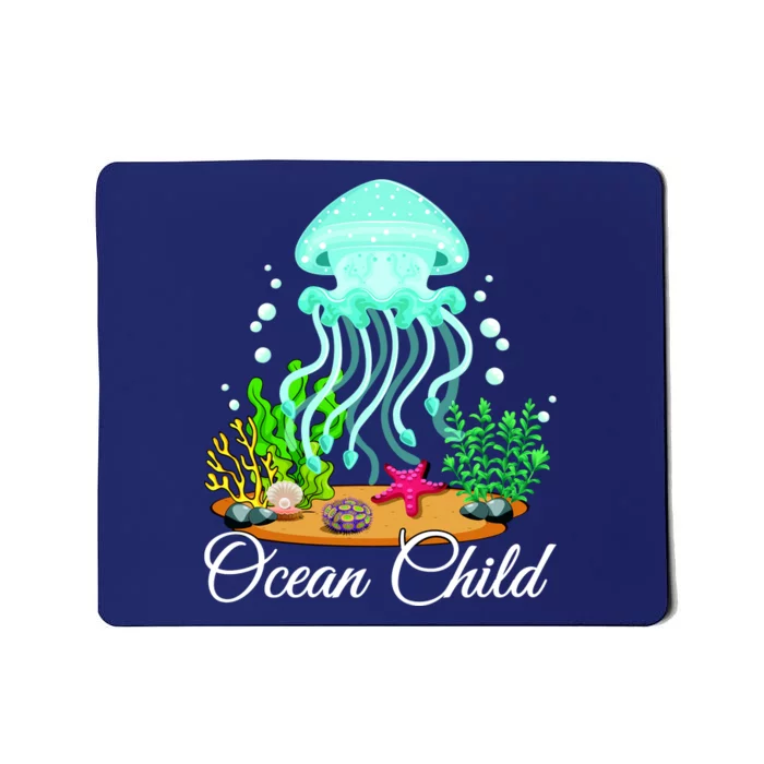 Ocean Child Mousepad