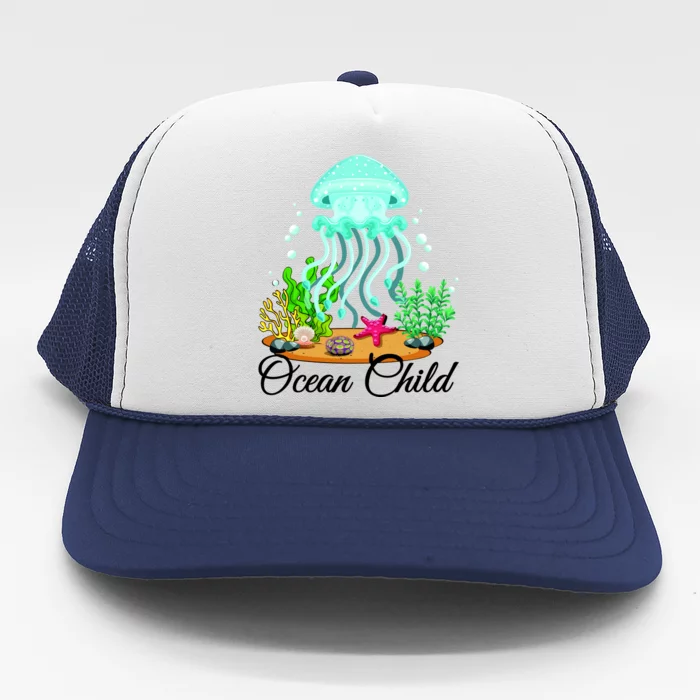 Ocean Child Trucker Hat