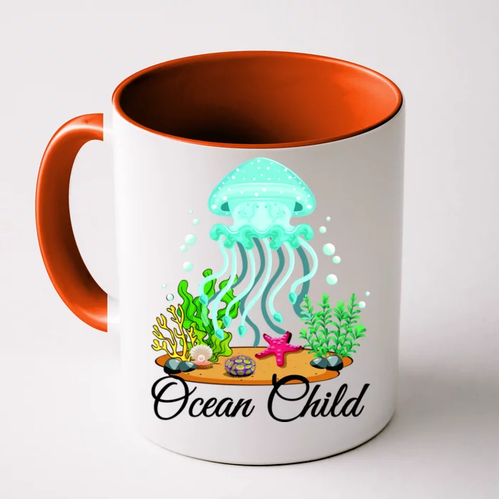 Ocean Child Front & Back Coffee Mug