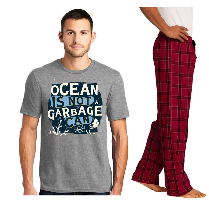 Ocean Is Not A Garbage Can Pajama Set