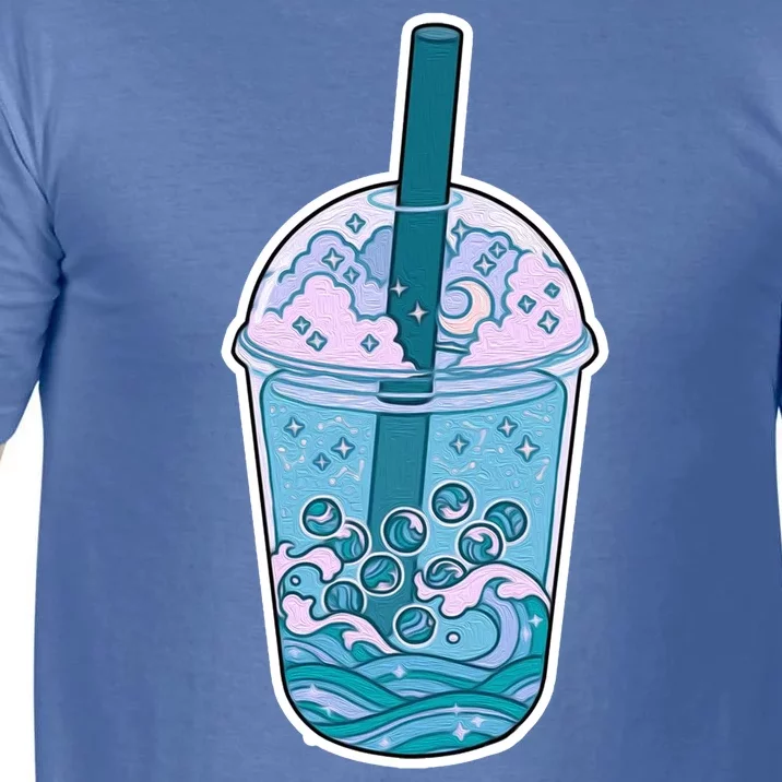 Ocean Waves Boba Tea Comfort Colors T-Shirt