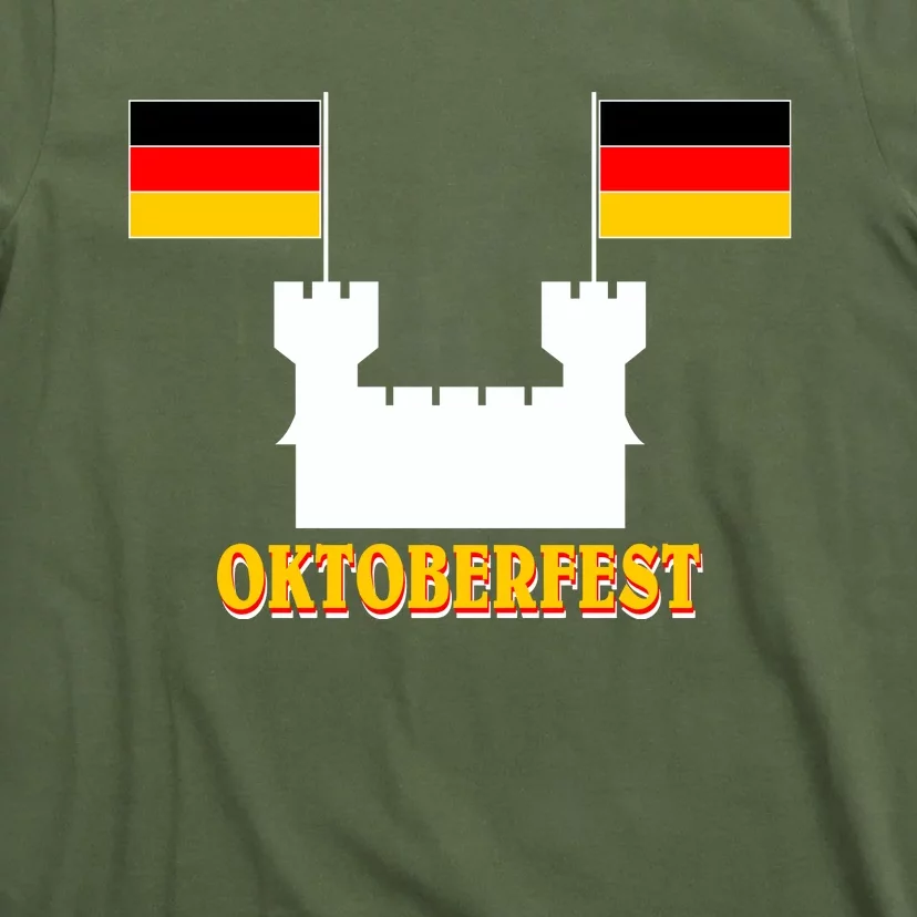 Oktoberfest Castle Flag T-Shirt