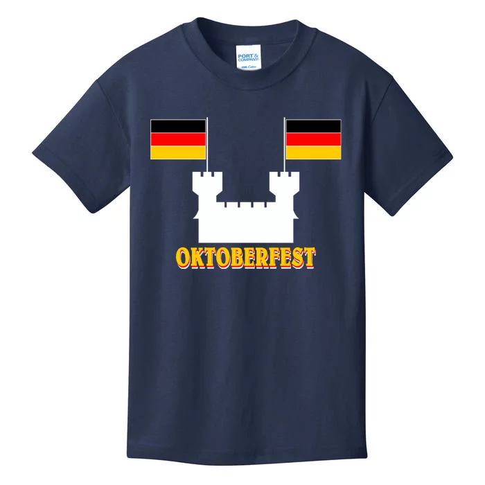 Oktoberfest Castle Flag Kids T-Shirt