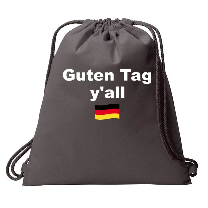 Oktoberfest | Guten Tag yall | Funny Outfit Germany Flag Drawstring Bag