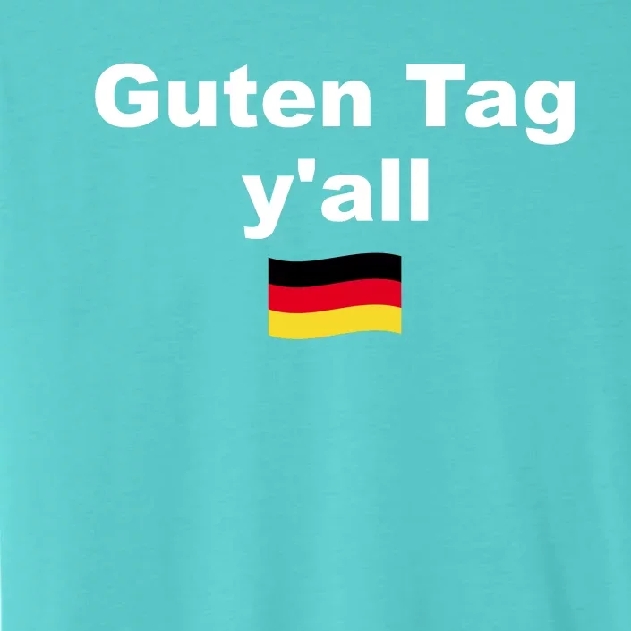 Oktoberfest | Guten Tag yall | Funny Outfit Germany Flag ChromaSoft Performance T-Shirt