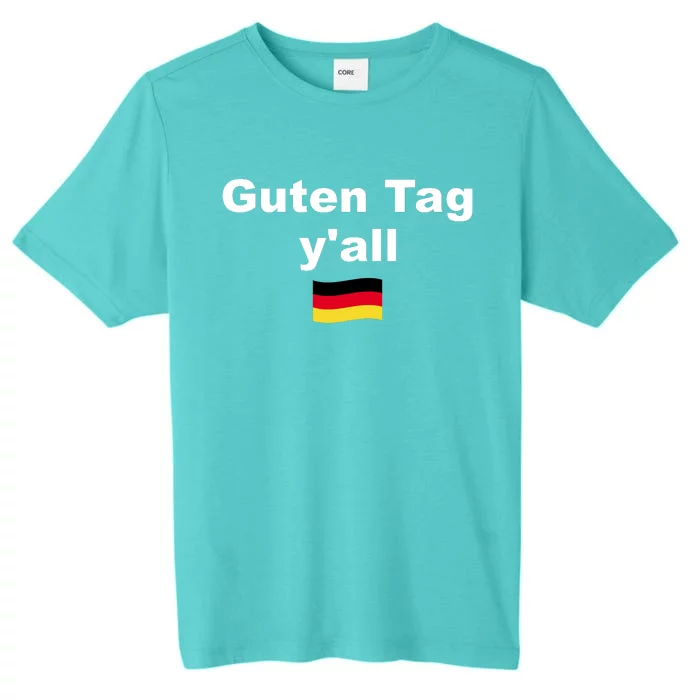 Oktoberfest | Guten Tag yall | Funny Outfit Germany Flag ChromaSoft Performance T-Shirt