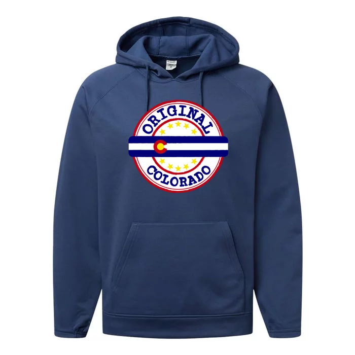 Original Colorado Flag Logo Performance Fleece Hoodie