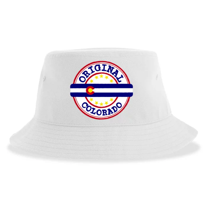 Original Colorado Flag Logo Sustainable Bucket Hat