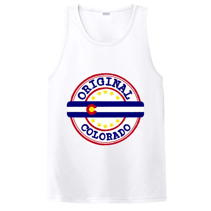 Original Colorado Flag Logo Performance Tank