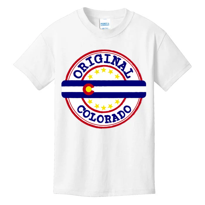 Original Colorado Flag Logo Kids T-Shirt