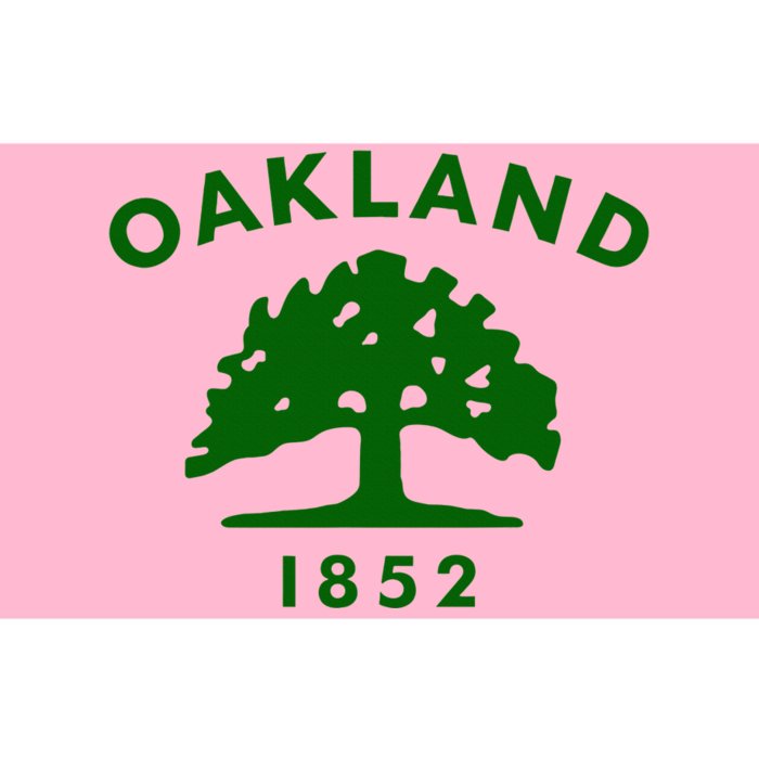 Oakland City Flag State Of California The Bay Area Town Bumper Sticker