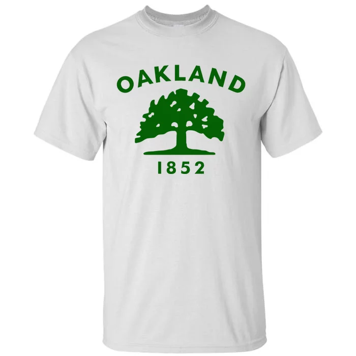 Oakland City Flag State Of California The Bay Area Town Tall T-Shirt