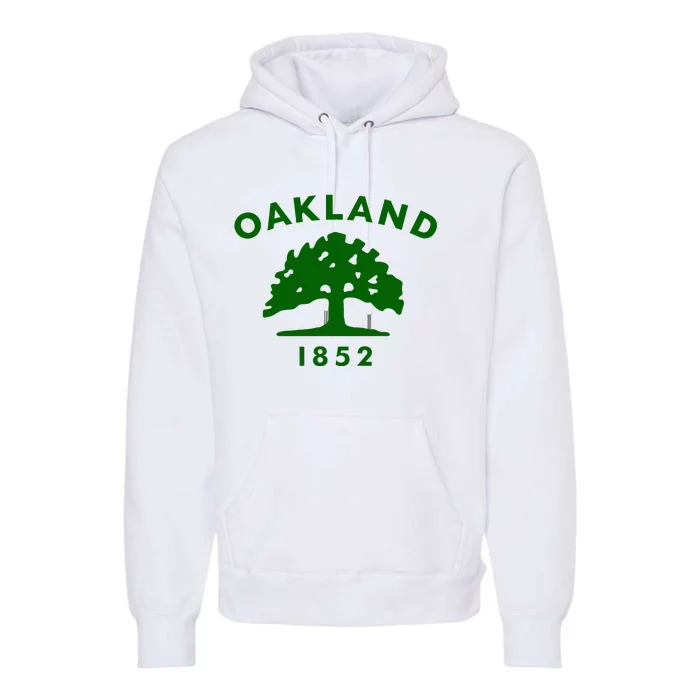 Oakland City Flag State Of California The Bay Area Town Premium Hoodie