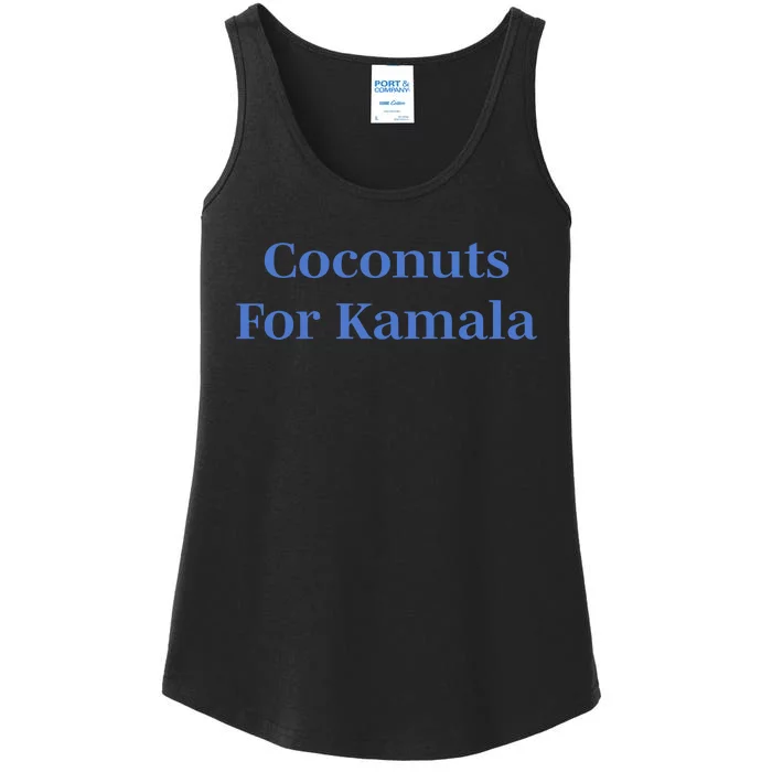 Ohkay Coconuts For Kamala Ladies Essential Tank