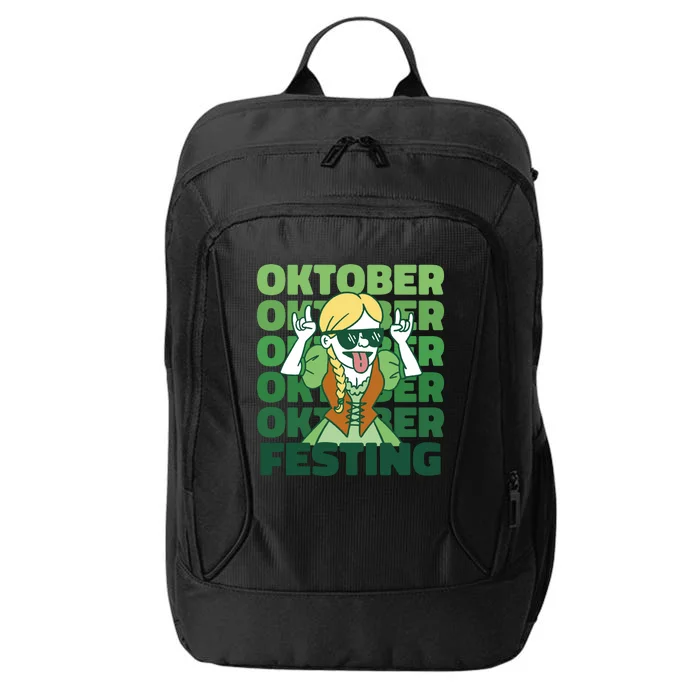 Oktoberfest Celebration Festive German City Backpack