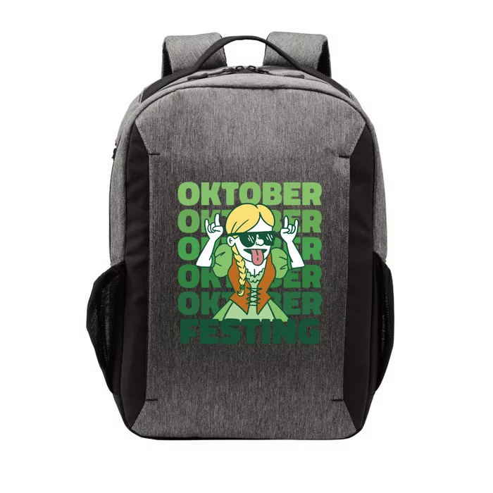 Oktoberfest Celebration Festive German Vector Backpack