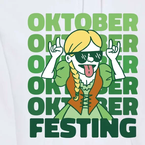 Oktoberfest Celebration Festive German Premium Hoodie