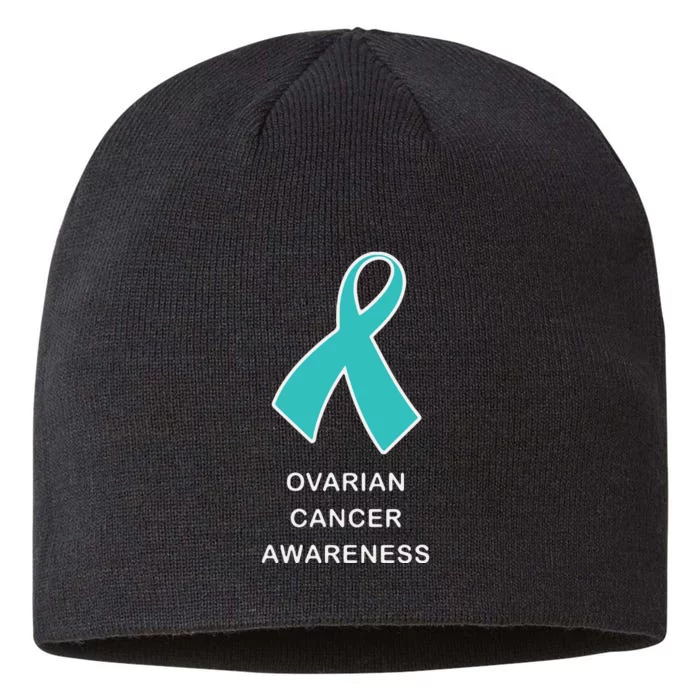 Ovarian Cancer For Women For Awareness Products 8 1/2in Sustainable Knit Beanie