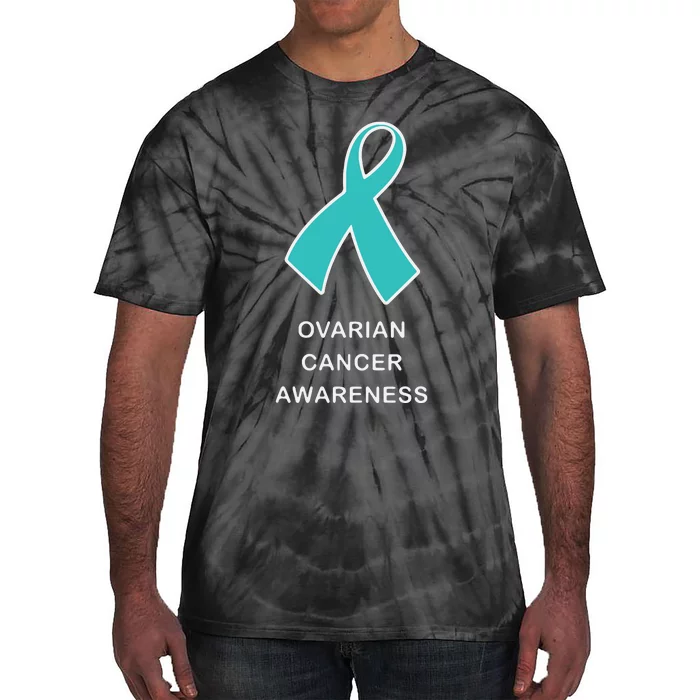 Ovarian Cancer For Women For Awareness Products Tie-Dye T-Shirt