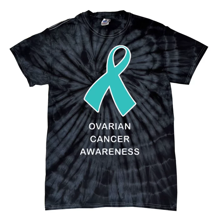 Ovarian Cancer For Women For Awareness Products Tie-Dye T-Shirt