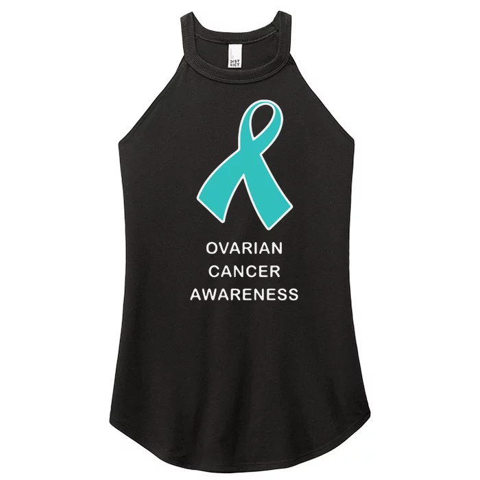 Ovarian Cancer For Women For Awareness Products Women’s Perfect Tri Rocker Tank