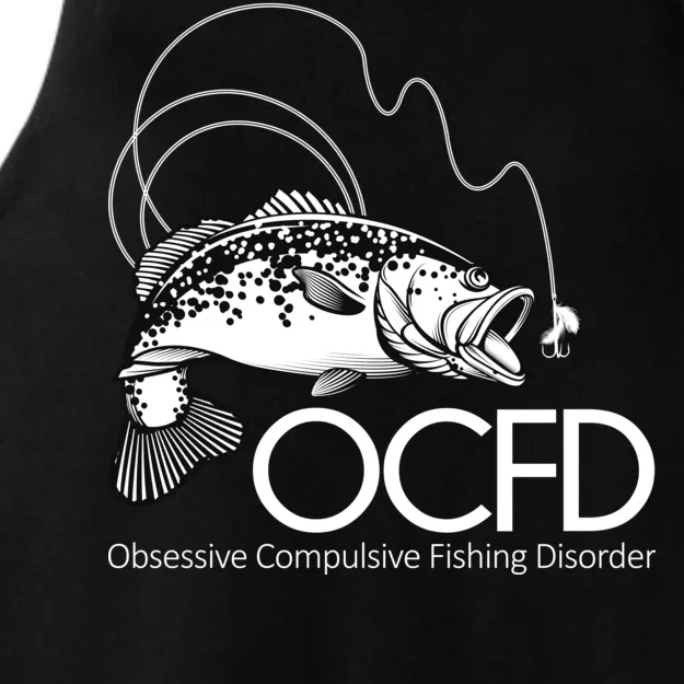 OCFD Fishing Ladies Tri-Blend Wicking Tank