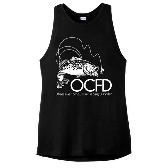 OCFD Fishing Ladies Tri-Blend Wicking Tank