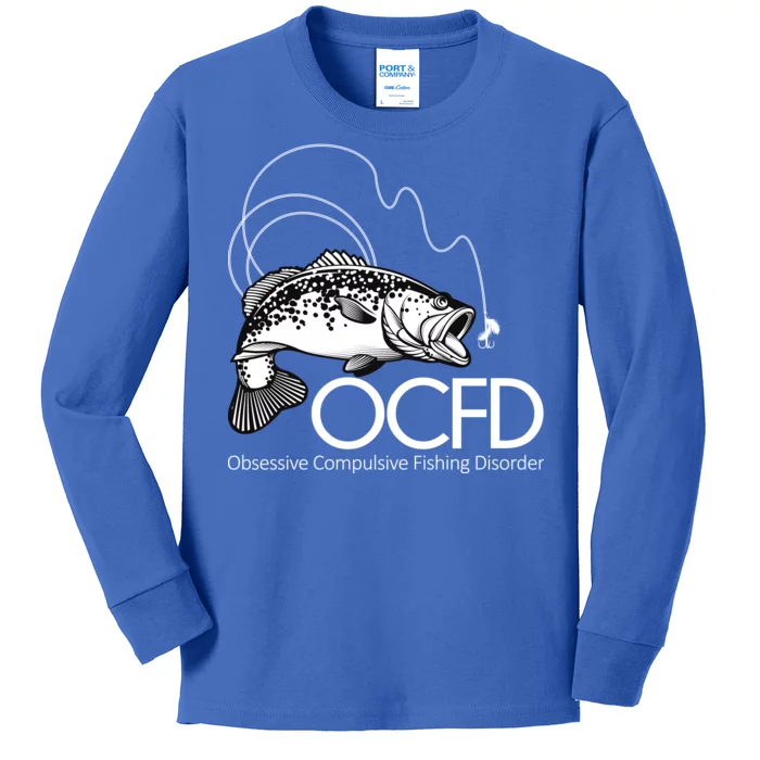 OCFD Fishing Kids Long Sleeve Shirt