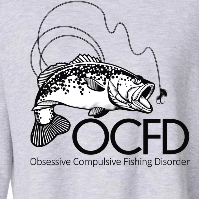 OCFD Fishing Cropped Pullover Crew