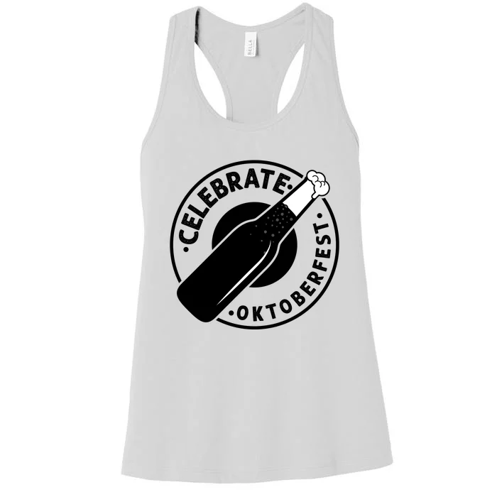 Oktoberfest Celebration Graphic Women's Racerback Tank