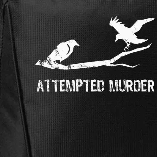 Ornithology Crows Grunge literary readers City Backpack